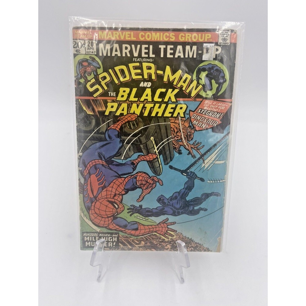 Marvel Team-Up Featuring Spider-Man and The Black Panter #20 (Apr 1974, Marvel)